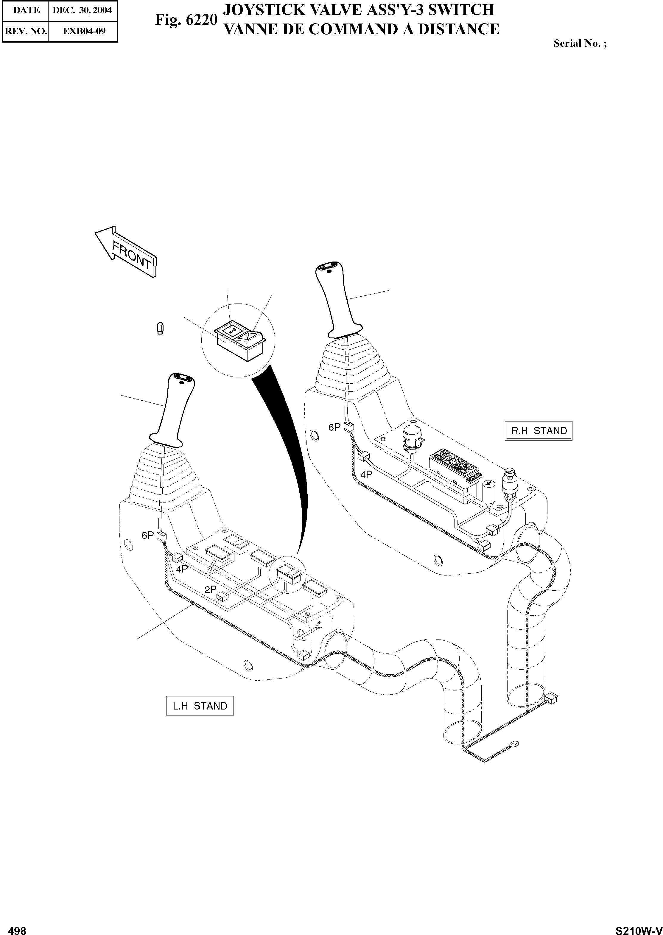 Other: DOOSAN-DAEWOO / SOLAR 210W-V(S210w-v) / JOYSTICK VALVE ASS
