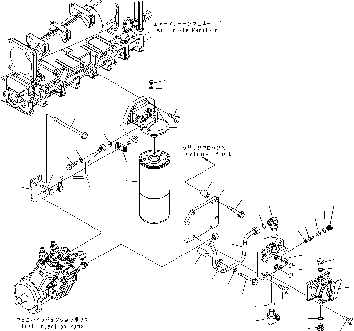 Engines Komatsu / SAA6D140E-5 S/N 530001-UP(SAA6D17E) / FUEL INJECTION CONTROLLER(#530698-)(030590 : A4710-A4H7A)