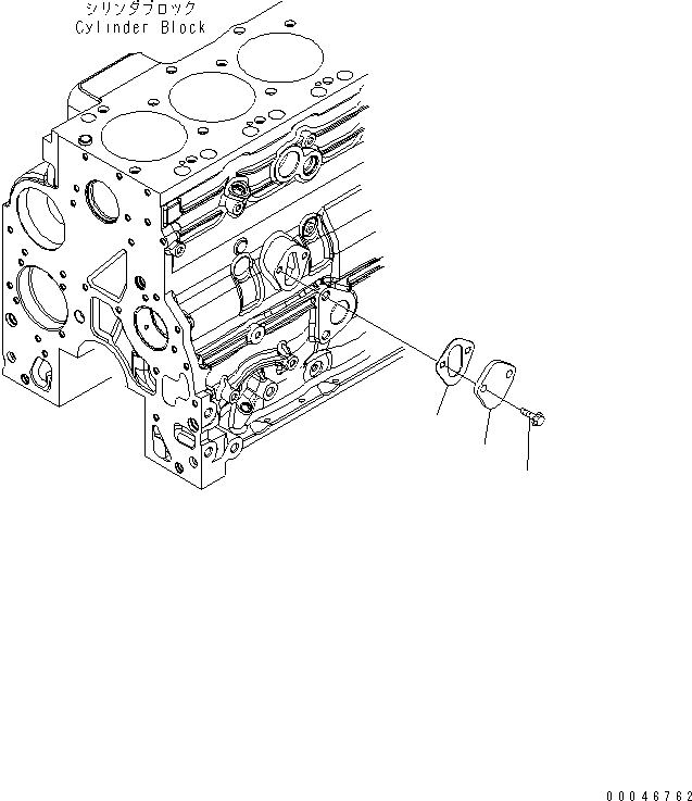Engines Komatsu / SAA6D107E-1H S/N 26500006-UP(SAA6D1SE) / FUEL SYSTEM RELATED PARTS(030450 : A401P-01K1)