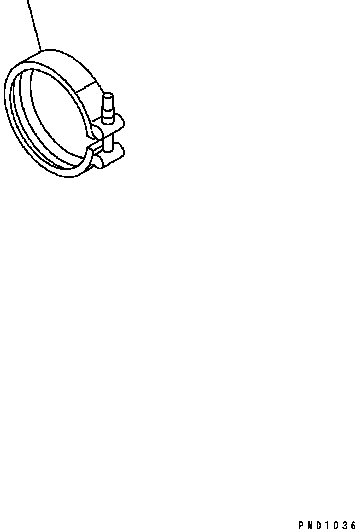 Engines Komatsu / SAA6D102E-2 S/N 30380718-UP(SAA6DW2B) / EXHAUST CONNECTOR CLAMP(030070 : A151R-01A0)