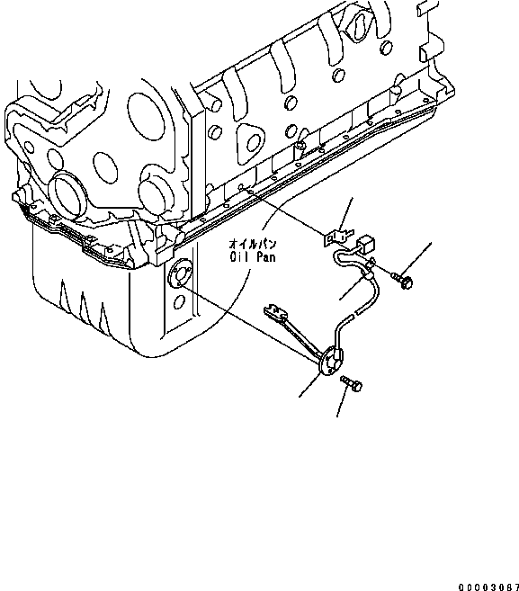 Engines Komatsu / SAA6D102E-2 S/N 30380718-UP(SAA6DW2B) / FLUID LEVEL SENSOR(030240 : A2110-01D6)