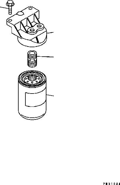 Engines Komatsu / SAA6D102E-2 S/N 30380718-UP(SAA6DW2B) / FUEL FILTER(030520 : A411P-01A0)