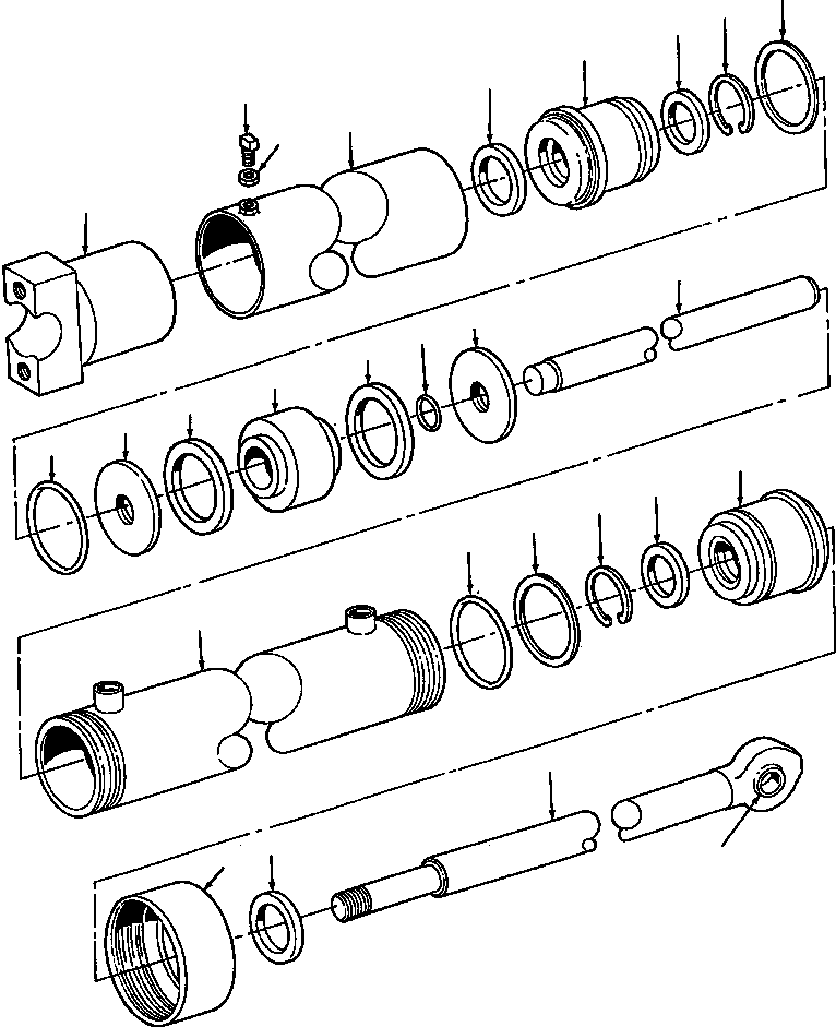 Road Cutter DRESSTA / SP780 S/N 60007,60016-UP(SP780) / STEERING CYLINER(10-106 : 10-106)