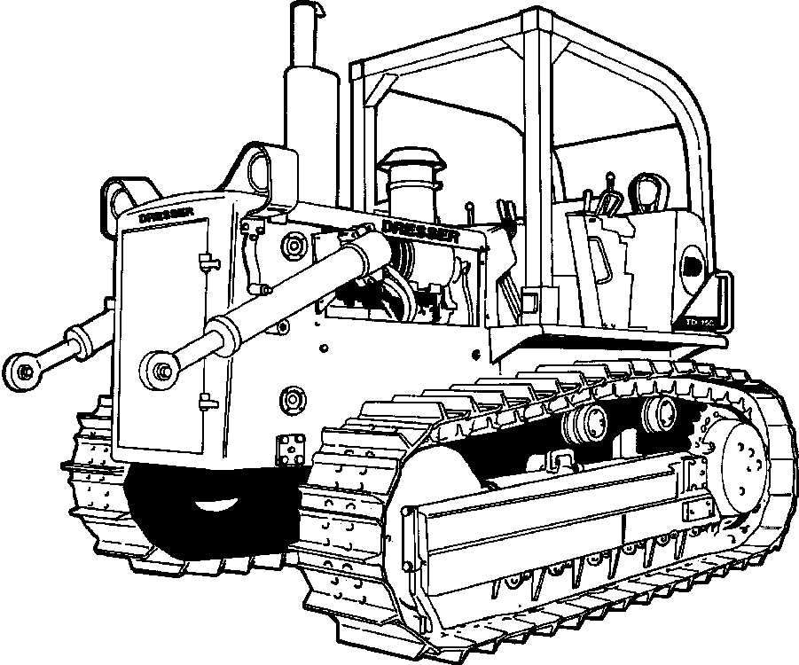 Crawler Bulldozers DRESSTA / TD-15C S/N P061366-Up(TD15C)