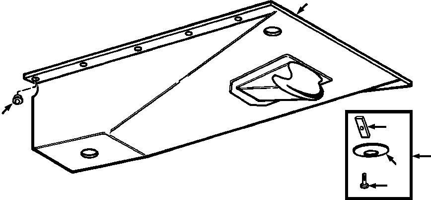 Crawler Bulldozers DRESSTA / TD-25G S/N U002001-Up/P070001-P072000(TD25G) / CRANKCASE GUARD STANDARD SERVICE - STANDARD MACHINES(09-026 : 09-026)