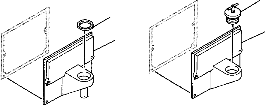 Crawler Bulldozers DRESSTA / TD-25G S/N U002001-Up/P070001-P072000(TD25G) / OIL FILL LOCATION(12-088 : 12-088)