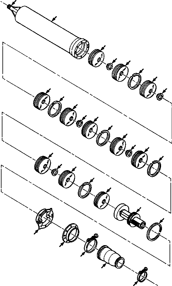 Crawler Bulldozers DRESSTA / TD-25G S/N U002001-Up/P070001-P072000(TD25G) / TRACK SPRING(14-026 : 14-026)