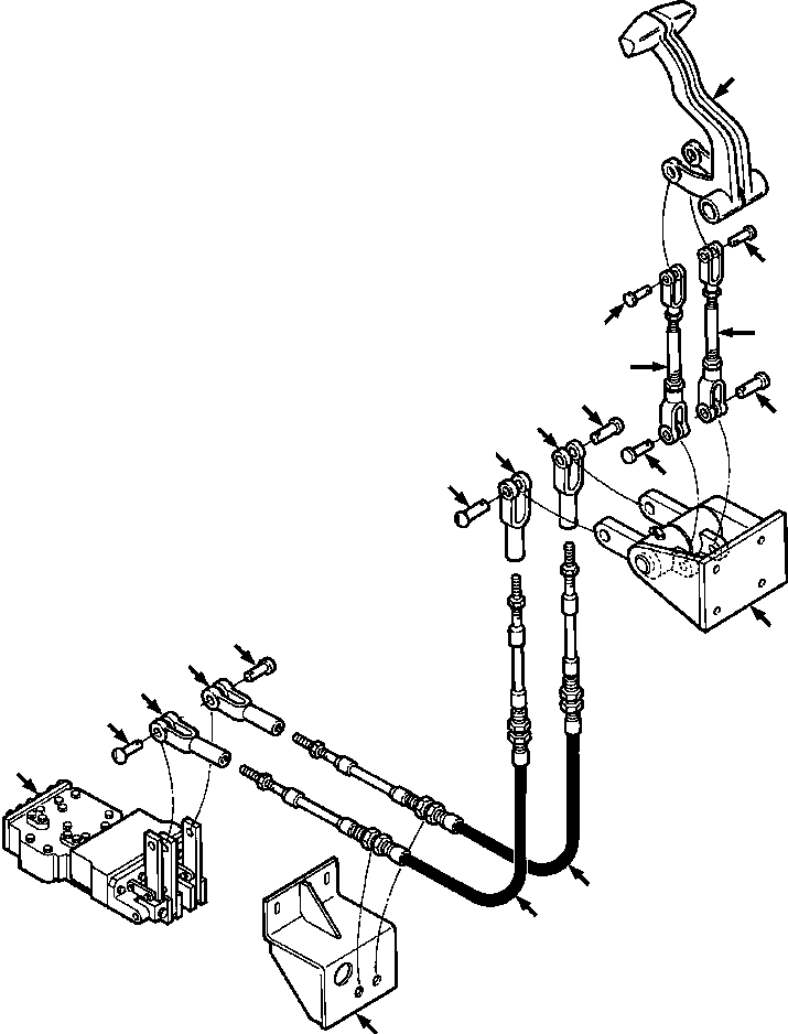 Crawler Bulldozers DRESSTA / TD-25G S/N P072001-P072037(TD25GUG) / STEERING CONTROLS(05-002 : 05-002)