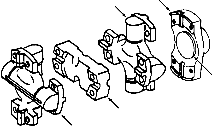Crawler Bulldozers DRESSTA / TD-25G S/N P072001-P072037(TD25GUG) / UNIVERSAL JOINT(07-016 : 07-016)