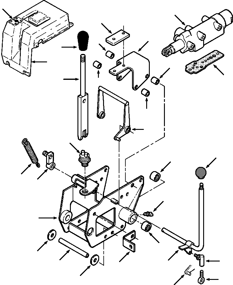 Crawler Bulldozers DRESSTA / TD-25G S/N P072001-P072037(TD25GUG) / TRANSMISSION CONTROLS(07-024 : 07-024)