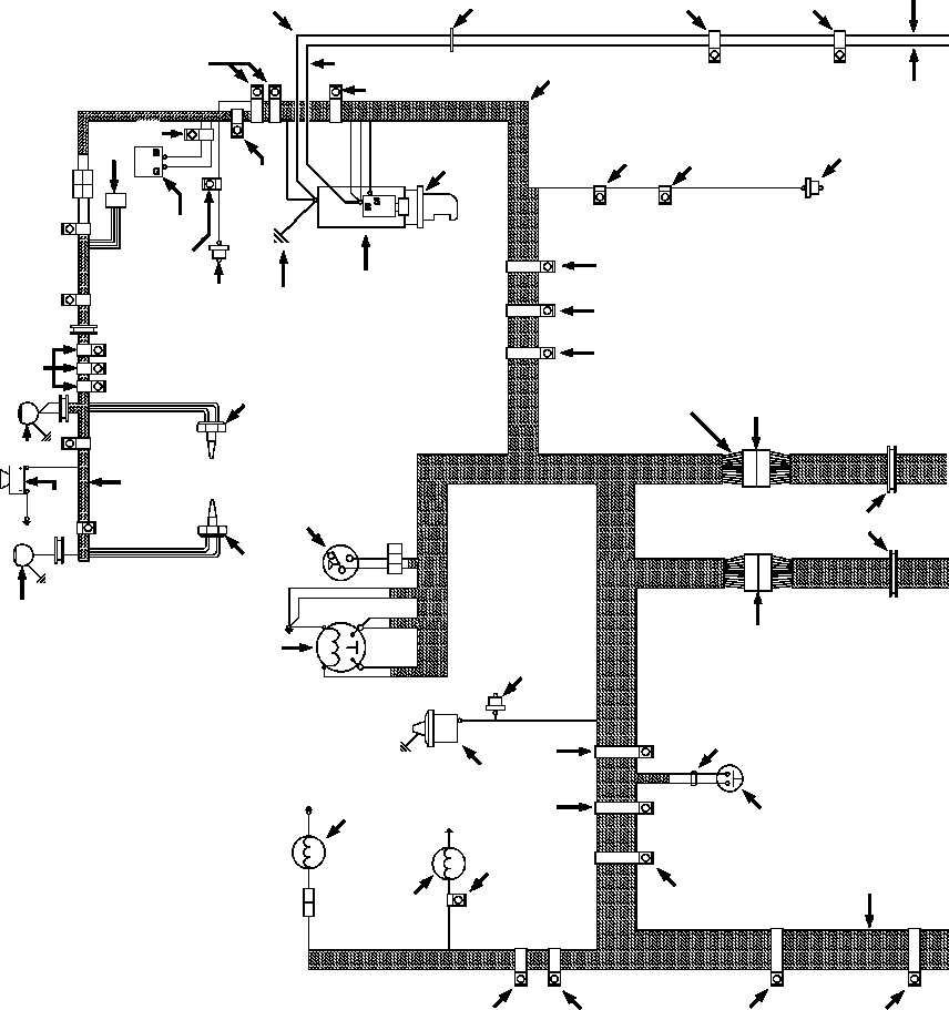 Crawler Bulldozers DRESSTA / TD-25G S/N P072001-P072037(TD25GUG) / WIRING - STANDARD APPLICATION OPEN ROPS MACHINES(08-002 : 08-002)