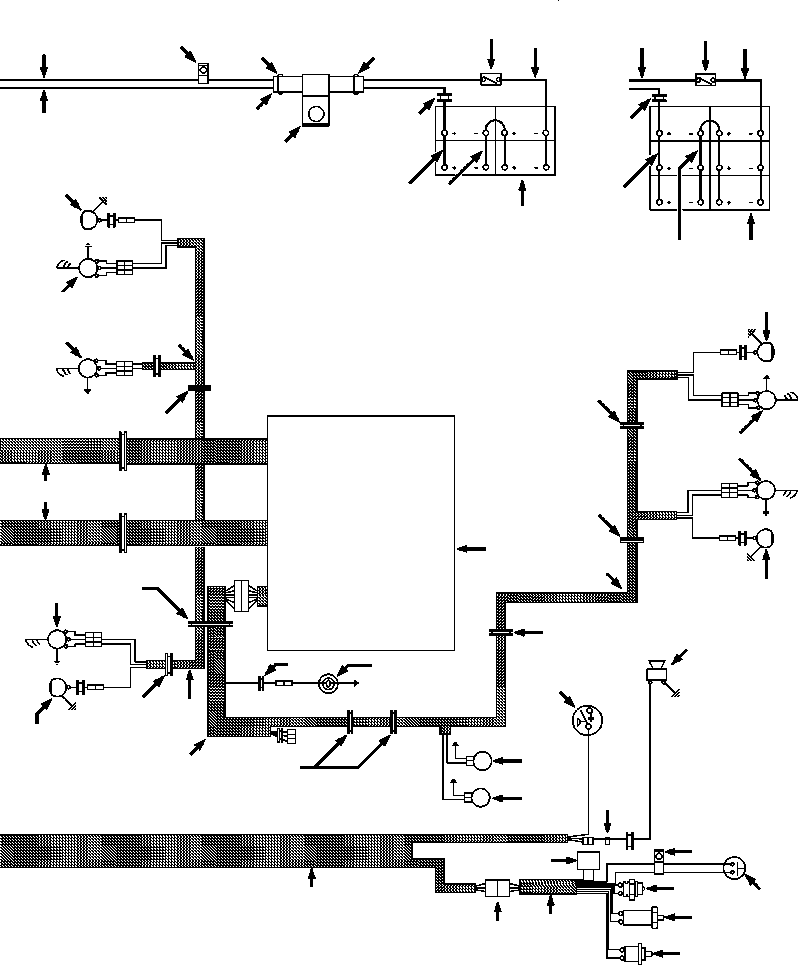 Crawler Bulldozers DRESSTA / TD-25G S/N P072001-P072037(TD25GUG) / WIRING - STANDARD APPLICATION CAB MACHINES(08-008 : 08-008)