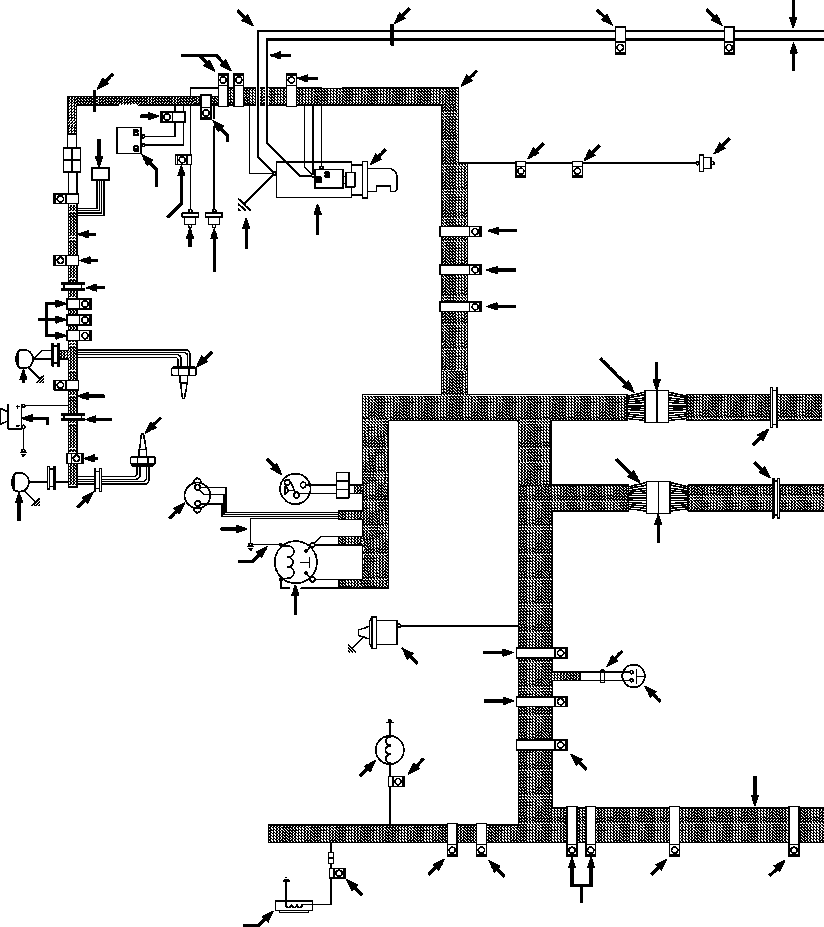 Crawler Bulldozers DRESSTA / TD-25G S/N P072001-P072037(TD25GUG) / WIRING - LANDFILL APPLICATION(08-014 : 08-014)