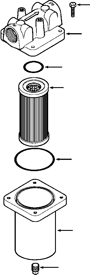 Crawler Bulldozers DRESSTA / TD-8H S/N P035501-P036254(TD8H) / SUCTION STRAINER(07-024 : 07BVTD9H.001)