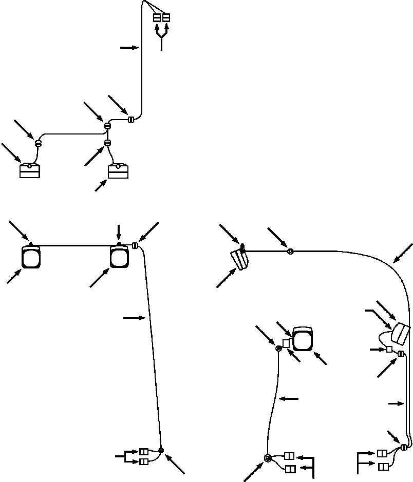 Crawler Bulldozers DRESSTA / TD-8H S/N P035501-P036254(TD8H) / WIRING - 36097 AND UP WITH ROPS CANOPY(08-018 : 08AD789H.002)