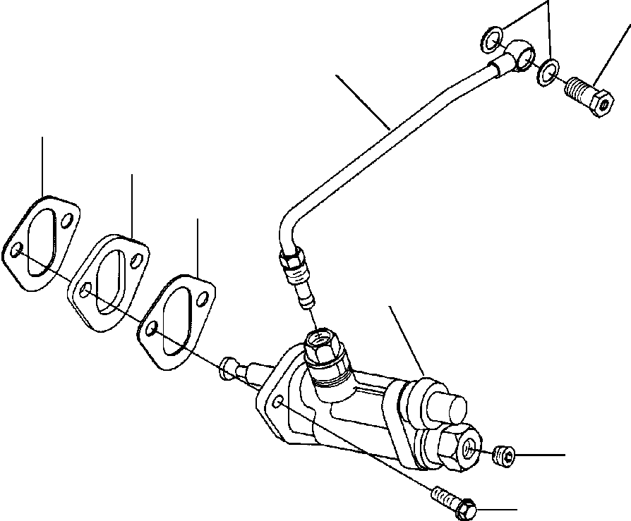Crawler Bulldozers DRESSTA / TD-8H S/N P035501-P036254(TD8H) / FUEL LIFT PUMP PISTON TYPE OPERATION(12-100 : E4BO410T.004)