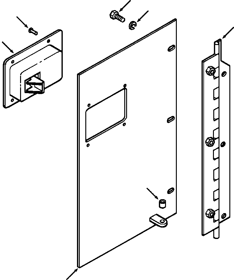 Crawler Bulldozers DRESSTA / TD-9H S/N P045501-P046274(TD9H) / RESERVOIR DOOR 45998 AND UP(10-034 : 10BV789H.002)