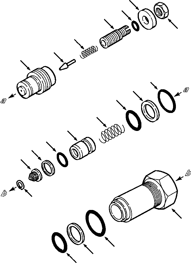 Crawler Bulldozers DRESSTA / TD-9H S/N P045501-P046274(TD9H) / SYSTEM RELIEF VALVE(10-054 : 10BHTD9H.008)