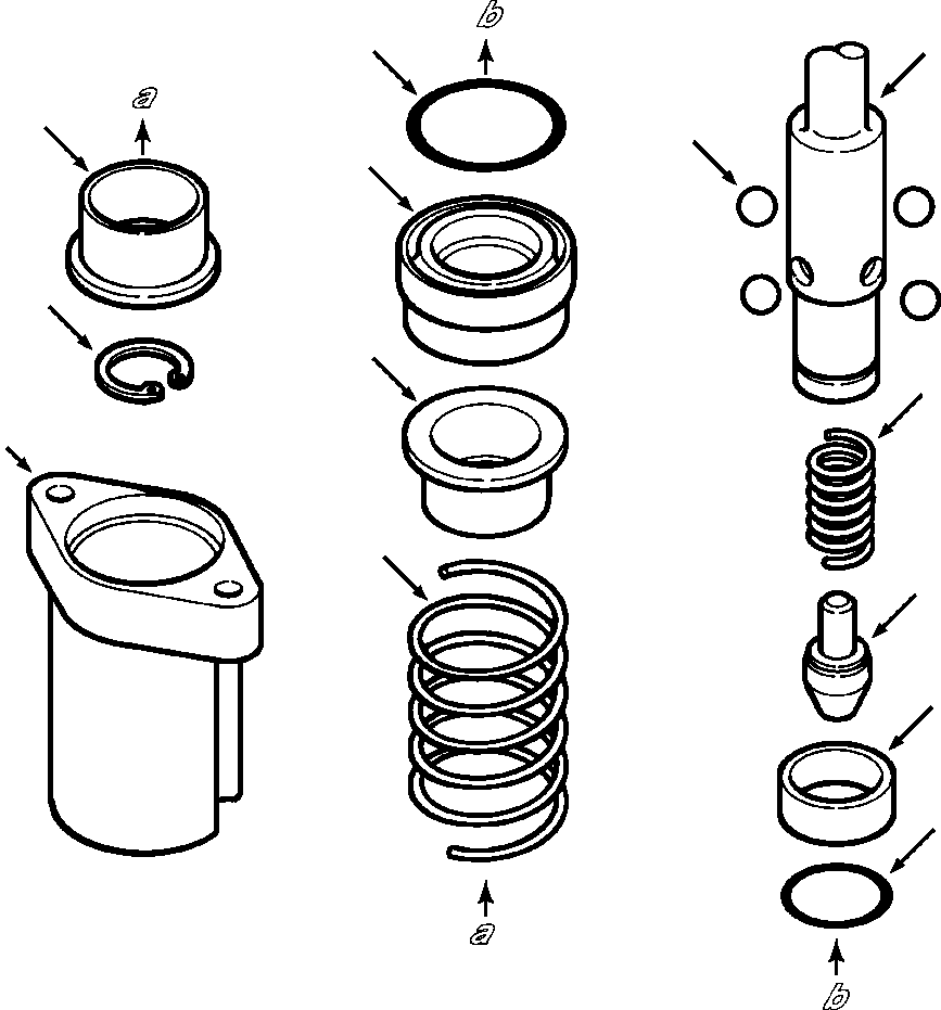 Crawler Bulldozers DRESSTA / TD-9H S/N P045501-P046274(TD9H) / DETENT POSITIONER(10-062 : 10BHTD9H.002)