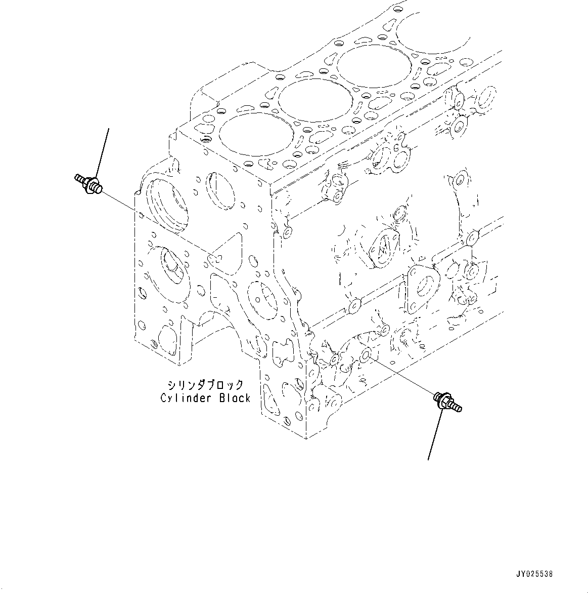 Engines Komatsu / SAA6D107E-3H S/N 26644419-UP (For WA270-8)(WA00017H) / Electrical Parts(F005001 : AEA00-001001)