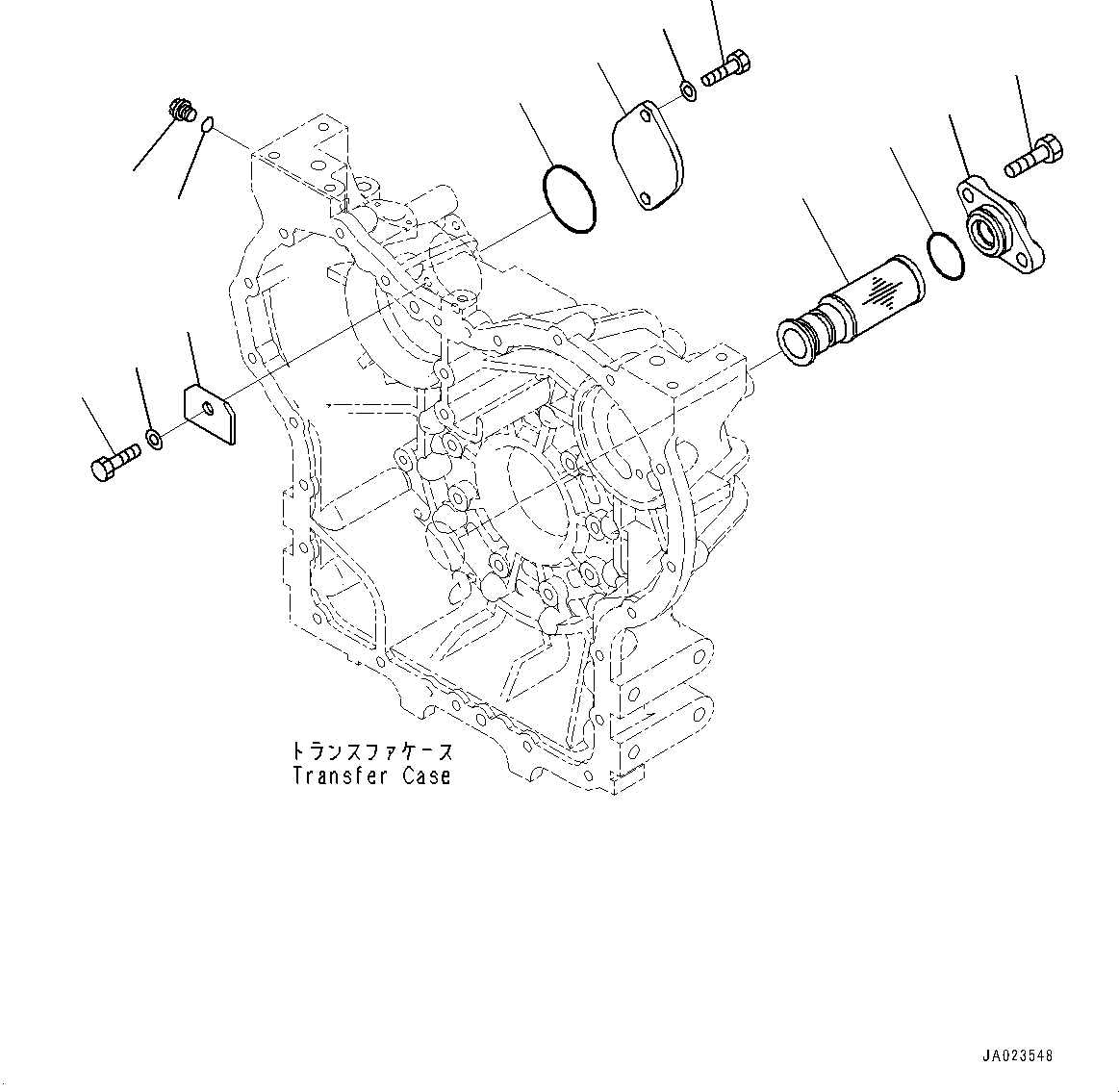 Wheel Loaders Komatsu / WA320-8 S/N H70051-UP(WA00019H) / Transfer, Magnet Assembly(F001002 : F2420-001002)