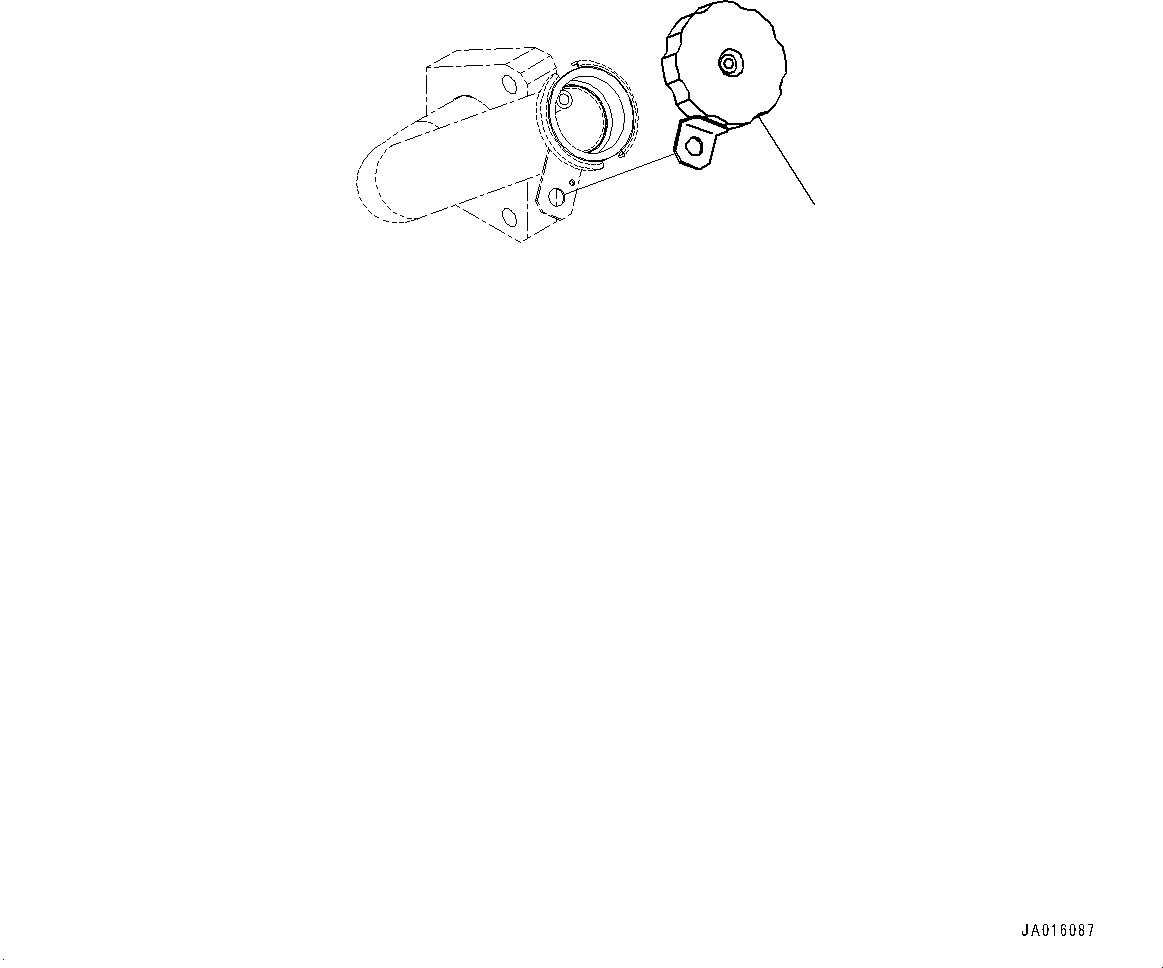 Wheel Loaders Komatsu / WA320-8 S/N H70051-UP(WA00019H) / Transfer, Cap, Vandalism Protection(F001008 : F2420-001008)