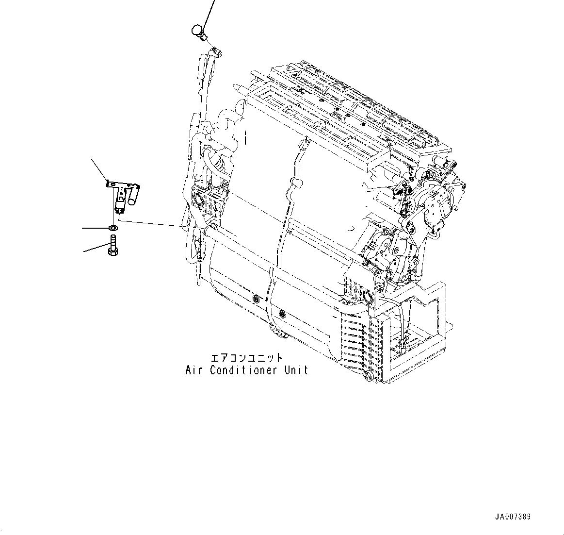 Wheel Loaders Komatsu / WA320-8E0 S/N H70551-UP(WA00038H) / ROPS Cab, for Joystick Steering, Sensor(K006022 : K0210-002022)
