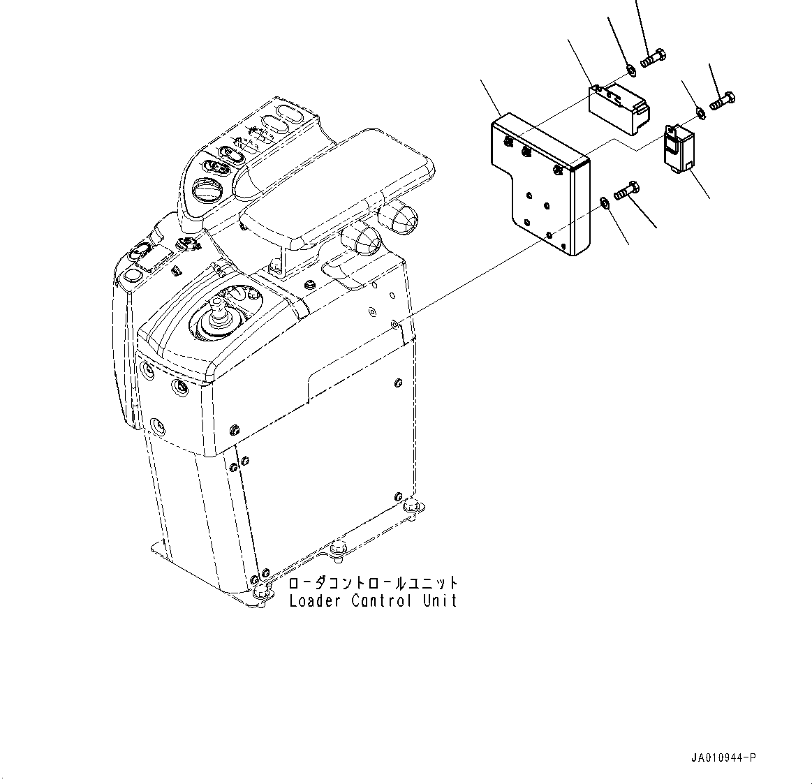 Wheel Loaders Komatsu / WA320-8E0 S/N H70551-UP(WA00038H) / ROPS Cab, for Joystick Steering, Electric Parts (2/2)(K006038 : K0210-002038)