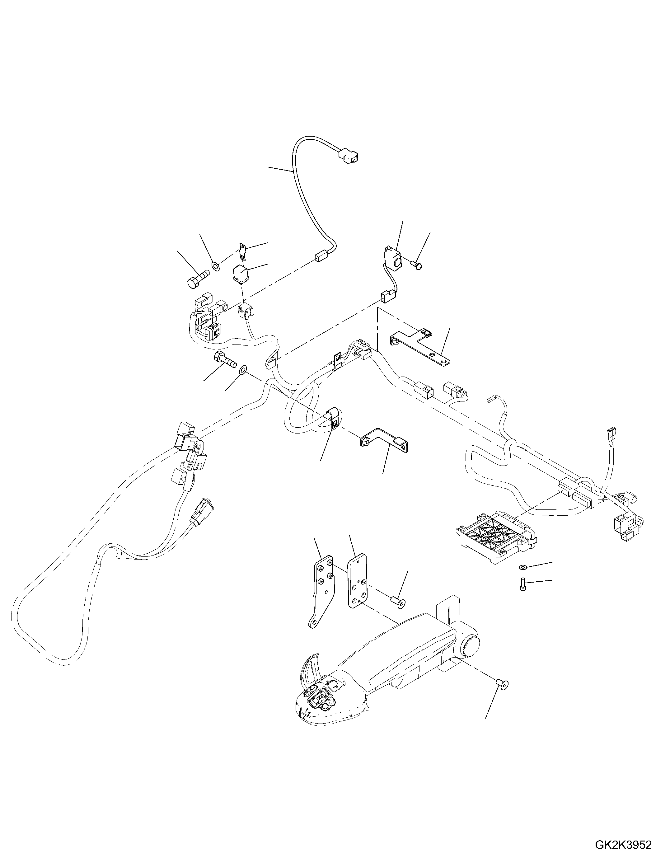 Wheel Loaders Komatsu / WA320-8E0 S/N H70551-UP(WA00038H) / ROPS Cab, for Joystick Steering, Console Mounting(K006050 : K0210-002050)