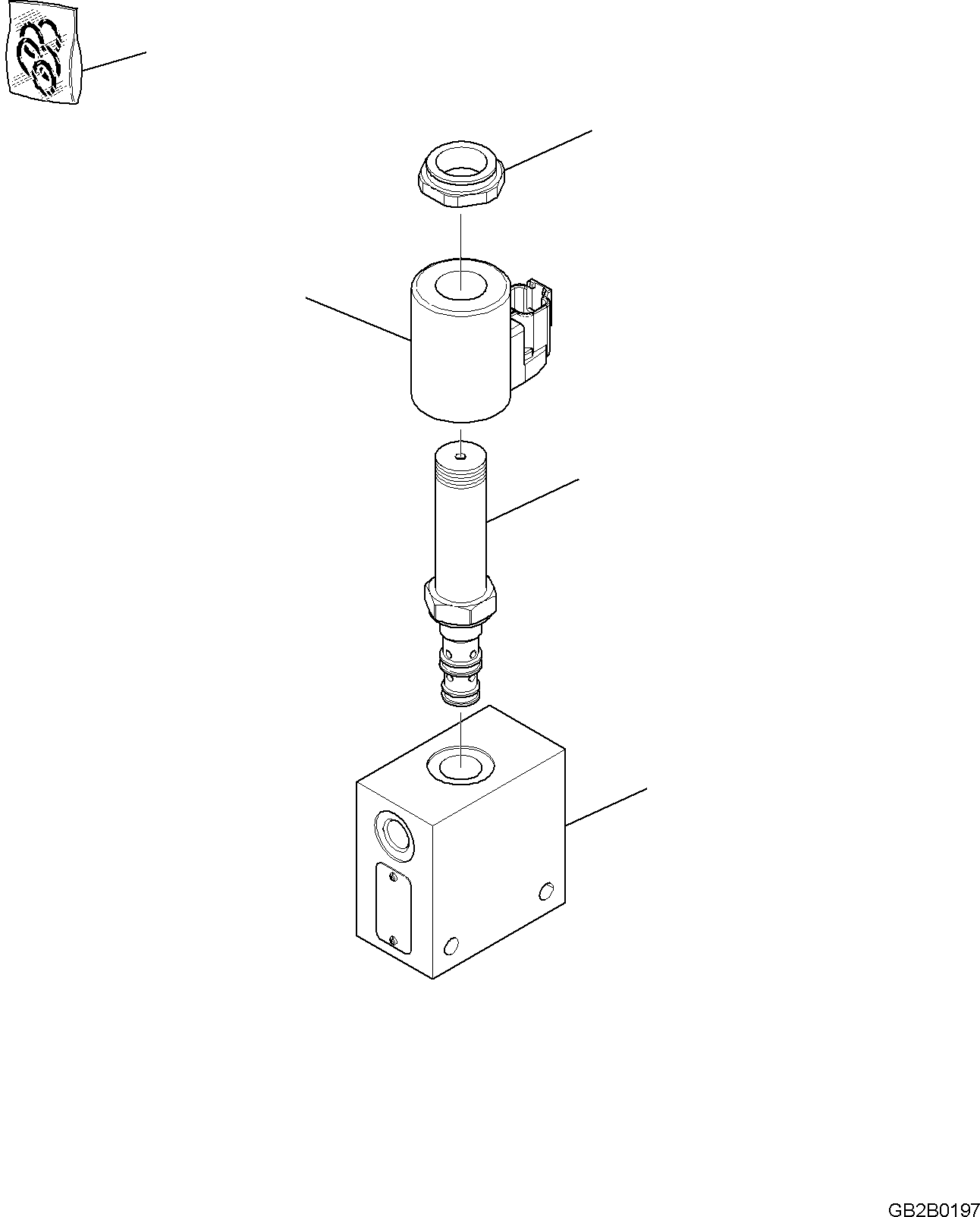 Wheel Loaders Komatsu / WA100M-8 S/N H11051 - UP(WA100M8) / REAR AXLE, VALVE, INNER PARTS(F4500-003003 : F4500-003003)