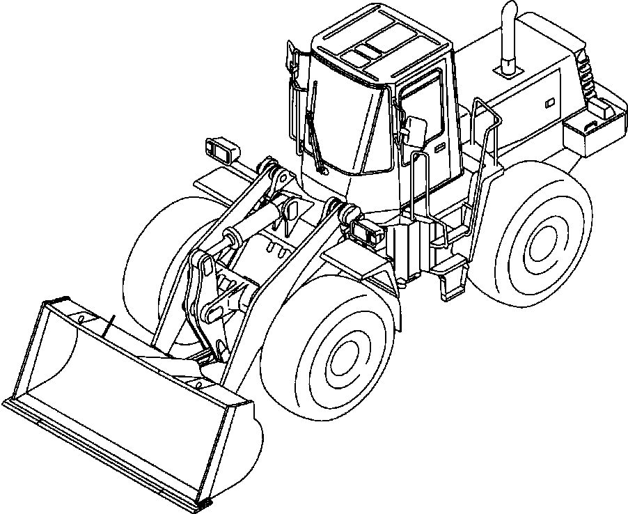 Wheel Loaders Komatsu / WA120-3L S/N A30001-UP(WA1203L)