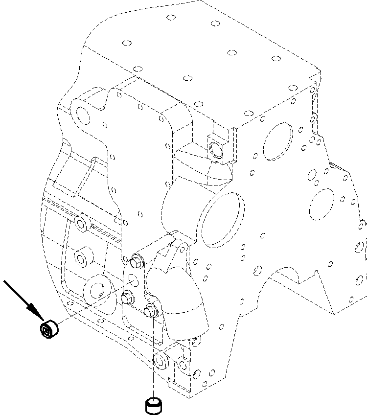 Wheel Loaders Komatsu / WA180-3L S/N A80001-UP(WA1803L) / FIG. A5010-04A0 WATER INLET CONNECTION - PLUGS(A-088 : A5010-04A0)
