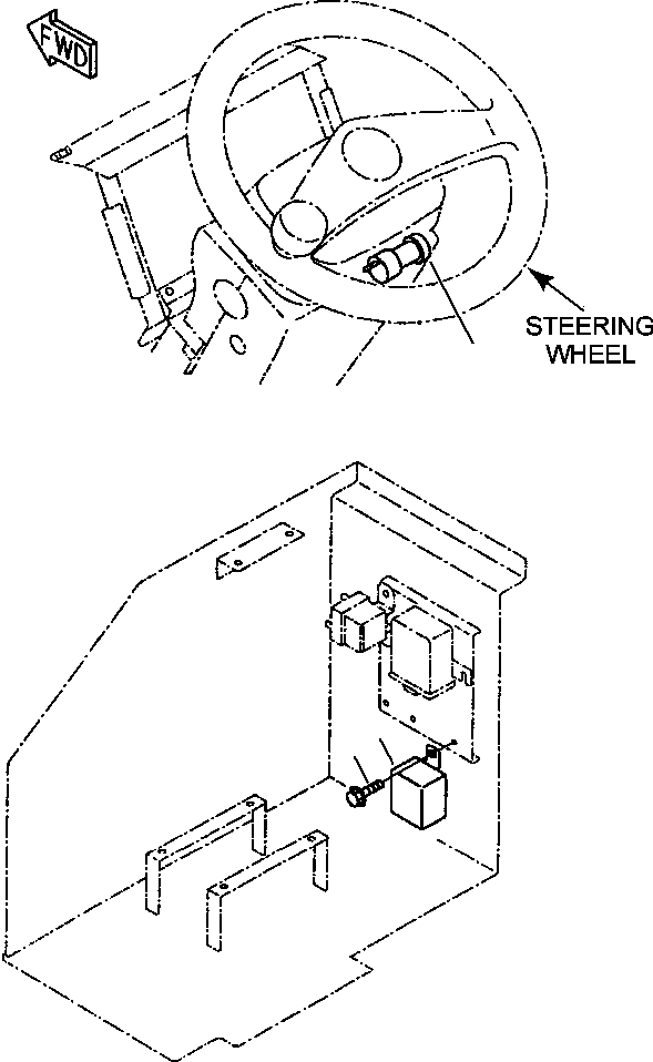 Wheel Loaders Komatsu / WA180-3L S/N A80001-UP(WA1803L) / FIG. E0260-01A0 ELECTRICAL INSTRUMENT(E-018 : E0260-01A0)