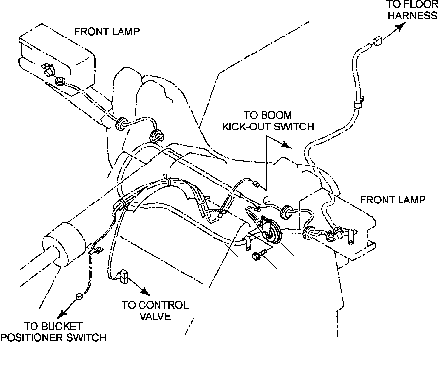 Wheel Loaders Komatsu / WA180-3L S/N A80001-UP(WA1803L) / FIG. E0410-01A0 HORN(E-026 : E0410-01A0)