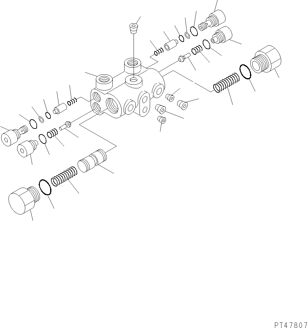 Wheel Loaders Komatsu / WA200-6 Highlift S/N H00051 - Up(WA200HL) / STEERING HYDRAULIC PIPING (CUSHION VALVE)(H0-102 : H4410-001002)
