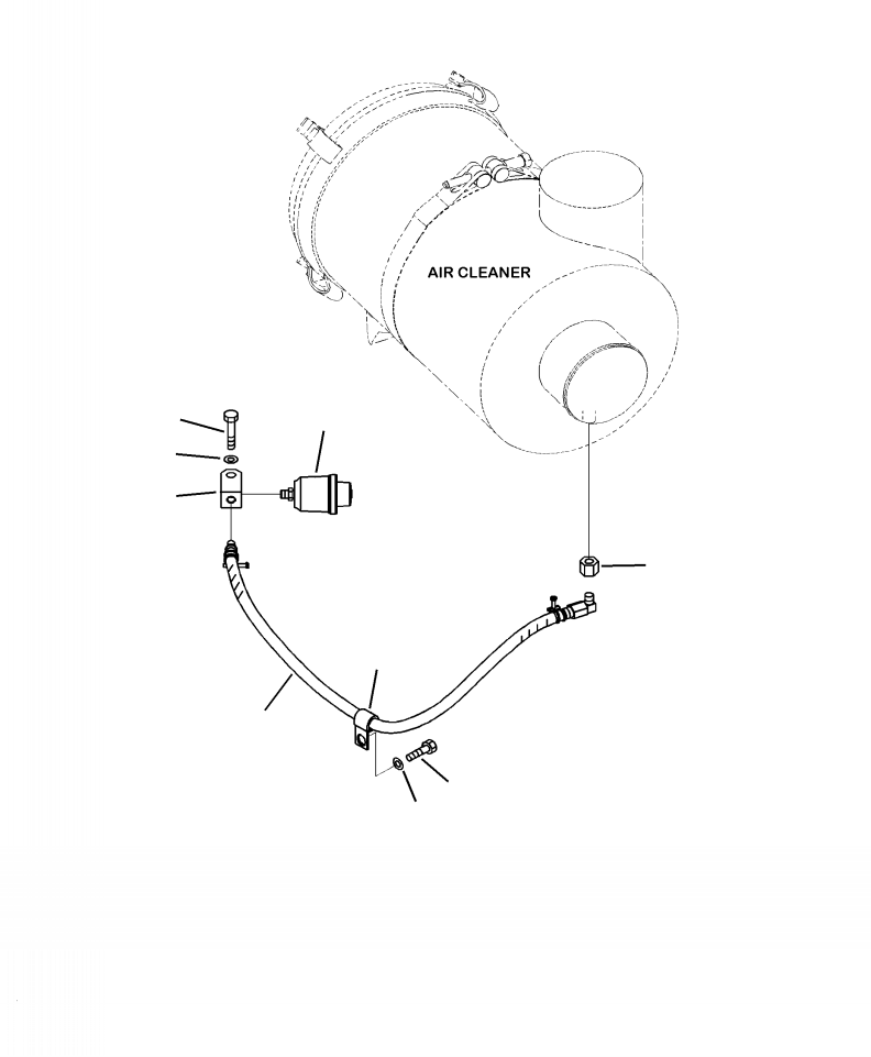 Wheel Loaders Komatsu / WA250-6 S/N A76001-UP(WA250-0E) / B0110-04A0 DUST INDICATOR(B-013 : B0110-04A0)