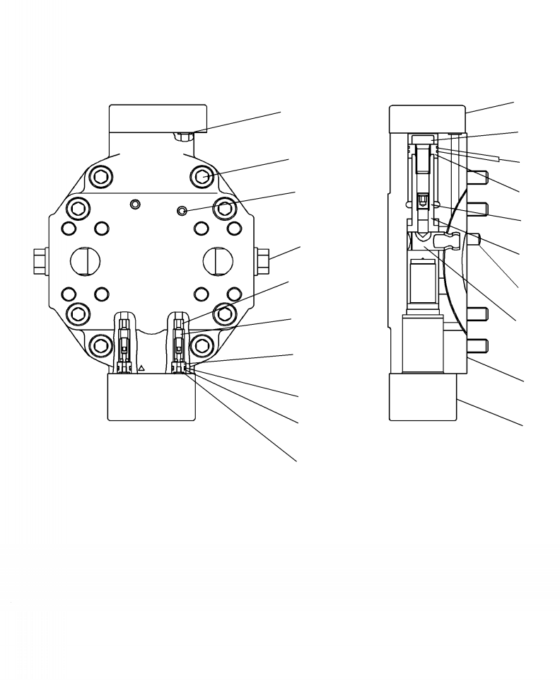 Wheel Loaders Komatsu / WA250-6 S/N A76001-UP(WA250-0E) / F2430-19A0 HST MOTOR 1 (4/6) CONTROL(F-053 : F2430-19A0)