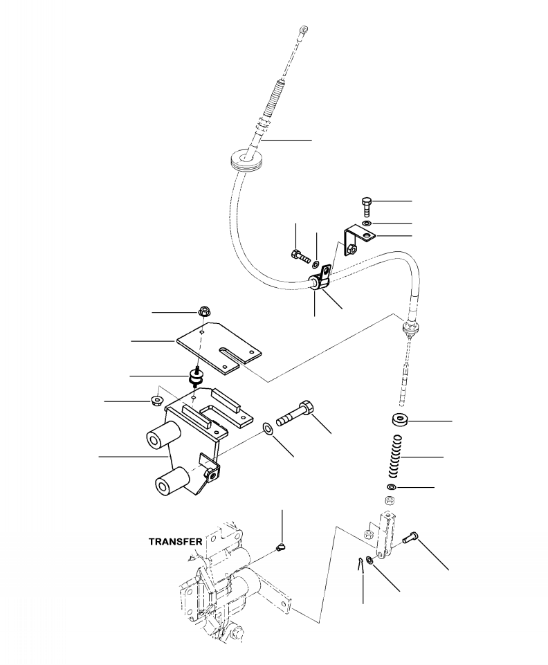 Wheel Loaders Komatsu / WA250-6 S/N A76001-UP(WA250-0E) / F4460-01A0 PARKING BRAKE CONTROL(F-115 : F4460-01A0)