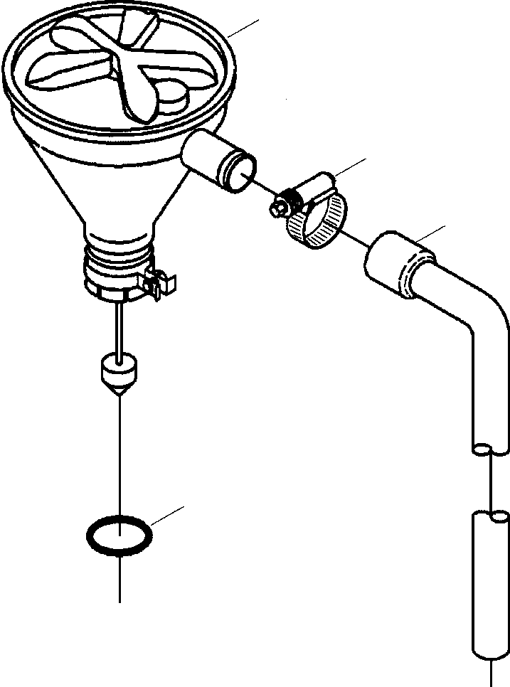 Wheel Loaders Komatsu / WA320-3L S/N A30001-UP(WA3203) / FIG. A1115-A3A7 CRANKCASE BREATHER - ROUND BREATHER(A-010 : A1115-A3A7)