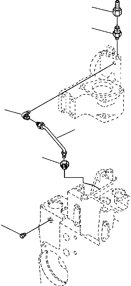 Wheel Loaders Komatsu / WA320-3L S/N A30001-UP(WA3203) / FIG. A5118-A3A2 BLOCK VENT PIPING(A-076 : A5118-A3A2)