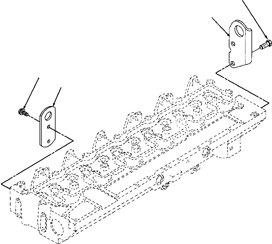 Wheel Loaders Komatsu / WA320-3L S/N A30001-UP(WA3203) / FIG. A8109-A3A2 LIFTING BRACKETS(A-098 : A8109-A3A2)