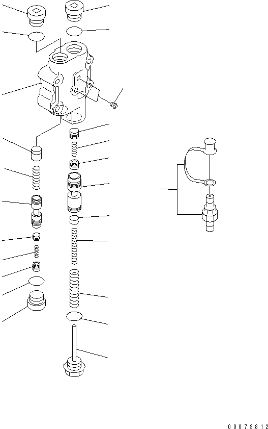 Wheel Loaders Komatsu / WA380-5L S/N A52001-UP(WA380-0E) / TRANSMISSION (MODULATION VALVE)(150190 : F4350-60A0)