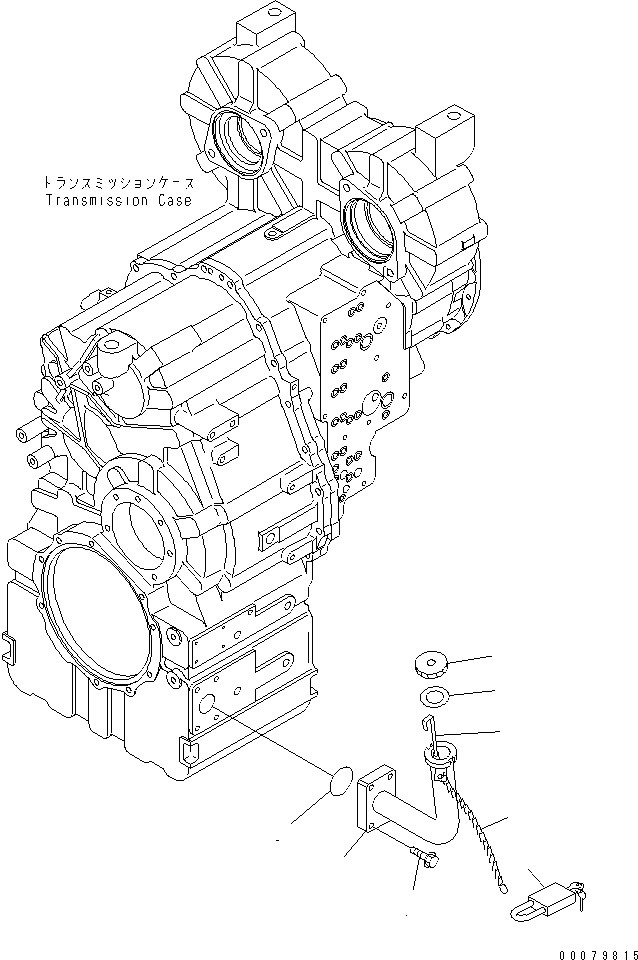 Wheel Loaders Komatsu / WA380-5L S/N A52001-UP(WA380-0E) / TRANSMISSION (FILLER TUBE)(150250 : F4350-65A0)
