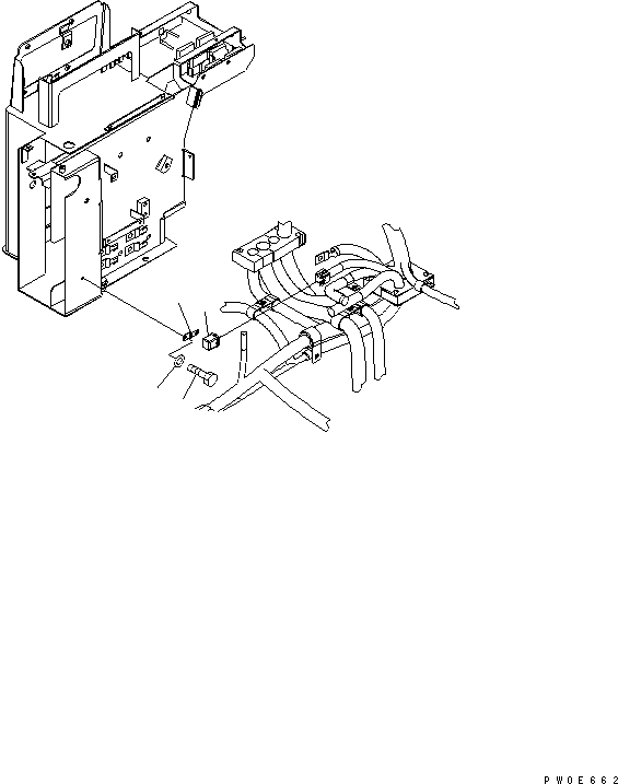 Wheel Loaders Komatsu / WA380-5L S/N A52001-UP(WA380-0E) / FLOOR FRAME (RELAY) (FOR JOYSTICK STEERING)(240890 : K4200-25A0)