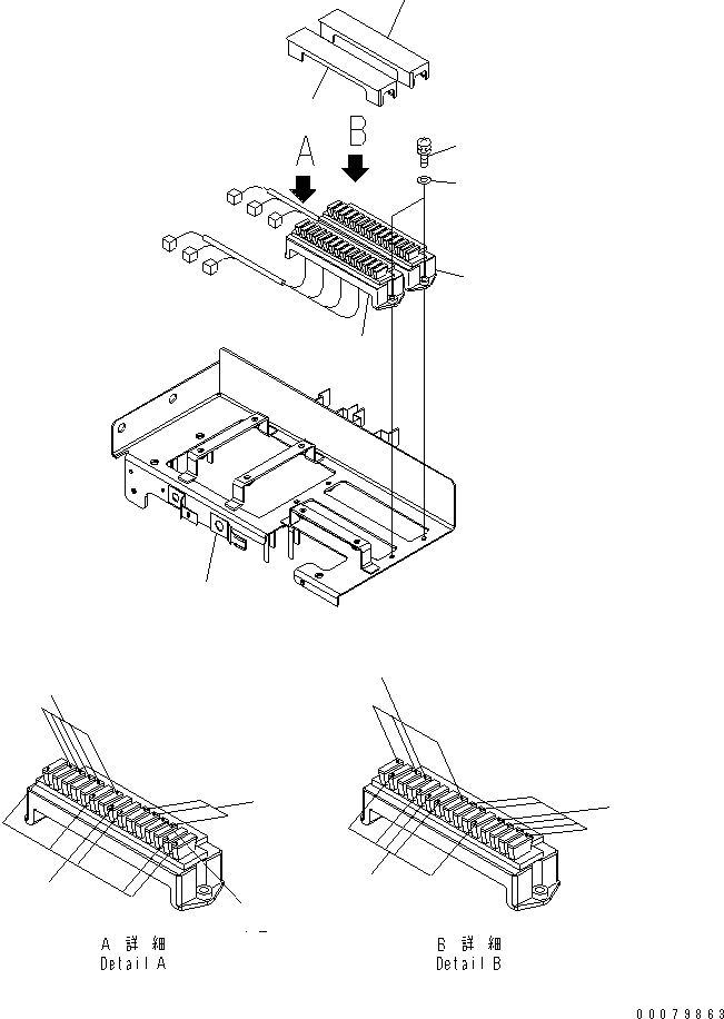 Wheel Loaders Komatsu / WA380-5L S/N A52001-UP(WA380-0E) / FLOOR FRAME (FUSE)(241030 : K4210-10A0)