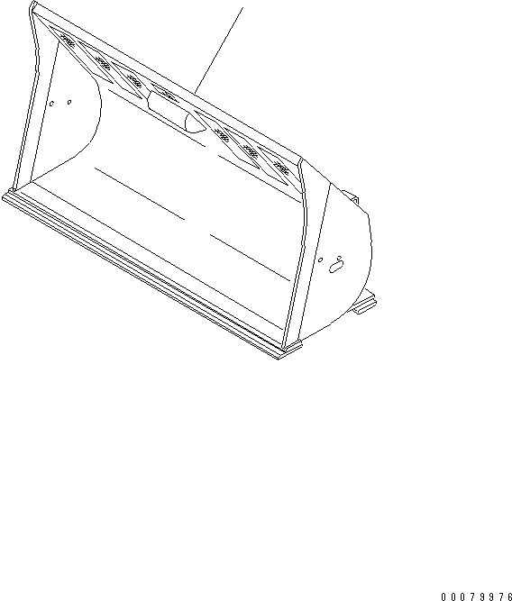 Wheel Loaders Komatsu / WA380-5L S/N A52001-UP(WA380-0E) / BUCKET (4.6 CUBIC METER) (6.0 CUBIC YARD) (WASTE HANDLER PUSHER AND LOADER STYLE)(330160 : T4120-10A0)