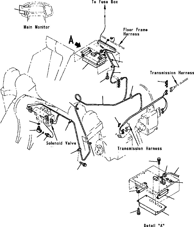 Wheel Loaders Komatsu / WA380-3L S/N A50001-UP(WA3803) / ELECTRICAL SYSTEM E.C.S.S. LINE(01-060 : 01-060)