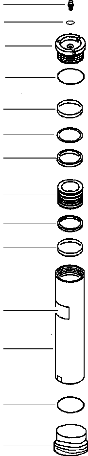 Wheel Loaders Komatsu / WA380-3L S/N A50001-UP(WA3803) / BRAKE ACCUMULATOR(03-052 : 03-052)