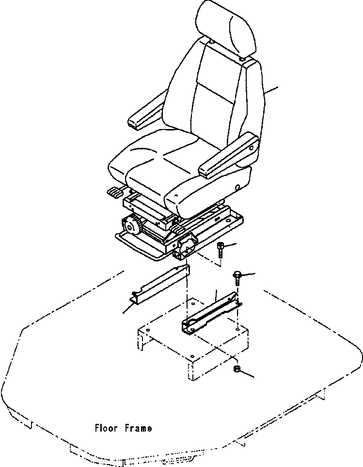 Wheel Loaders Komatsu / WA380-3L S/N A50001-UP(WA3803) / OPERATOR