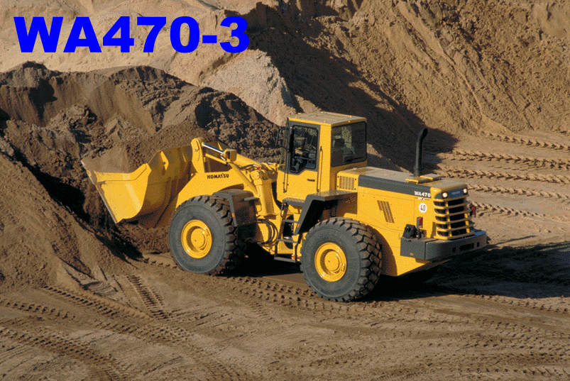 Wheel Loaders Komatsu / WA470-3 active S/N WA470H20942 - Up(WA470_3E)